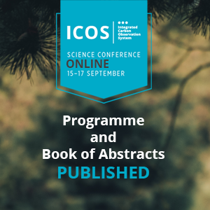 ICOS science conference programme and book of abstracts has been published ICOS science conference programme and book of abstracts has been published